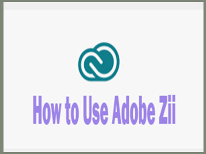 How to Use Adobe Zii